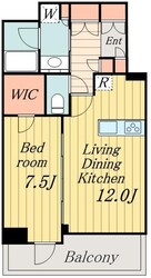 ガリシア錦糸町ステーションフロントの物件間取画像